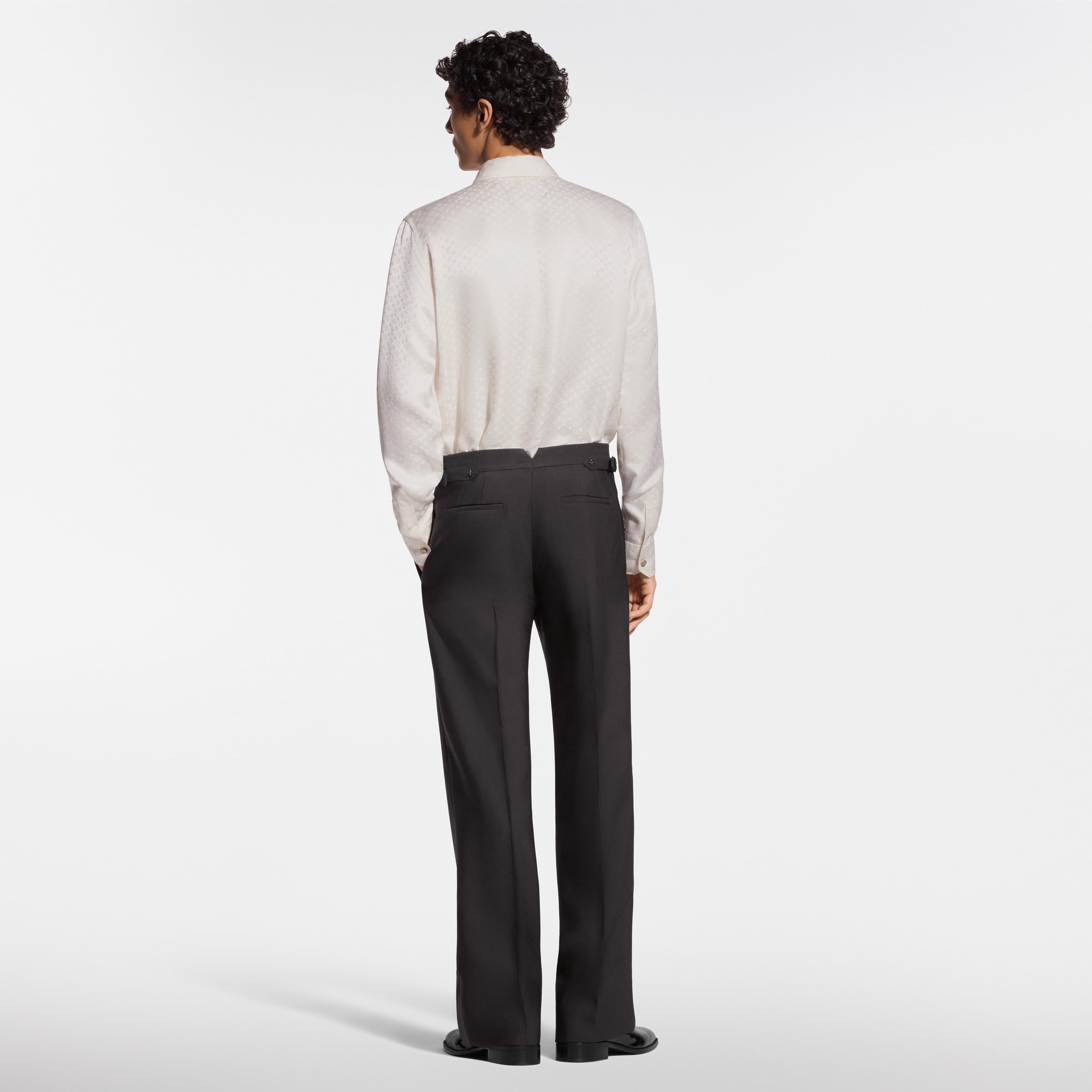 Mini Monogram Silk Evening Shirt - Ready-to-Wear | LOUIS VUITTON